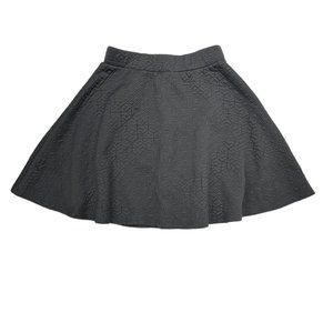 Mossimo Quilted Flare Mini Skirt (XS)